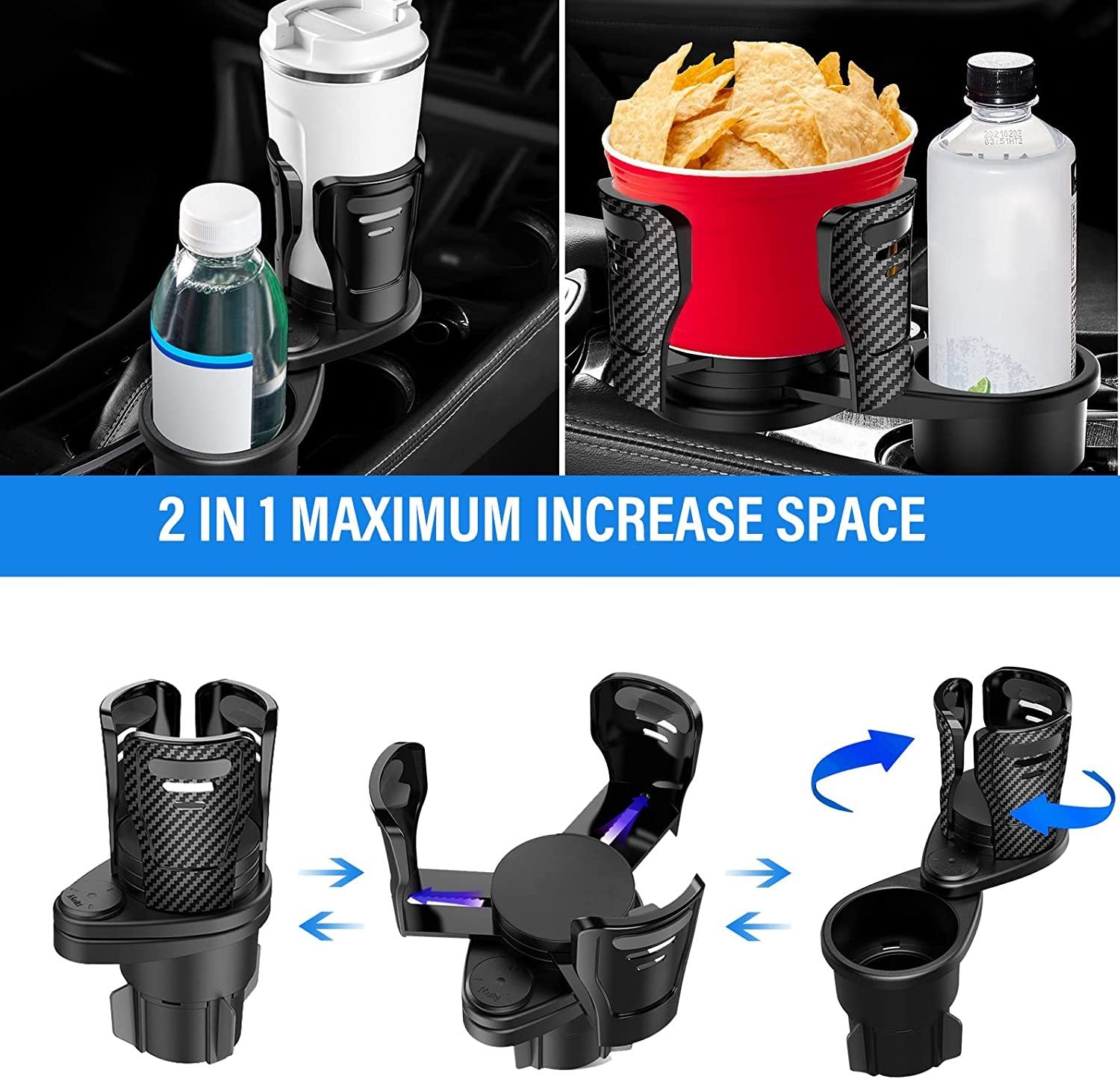 360 Degrees Rotatable Water Cup Holder
